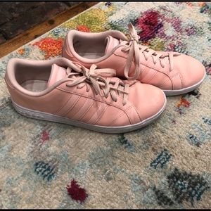 Pink Adidas Cloudfoam Sneakers